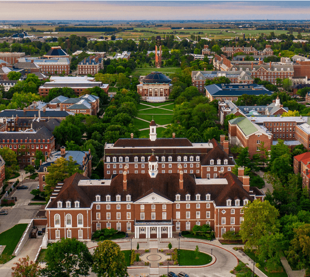 Champaign-Urbana cityscape